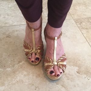 NIB-Marc Fisher Wedge Sandal